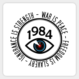 1984 George Orwell Big Brother Sticker
